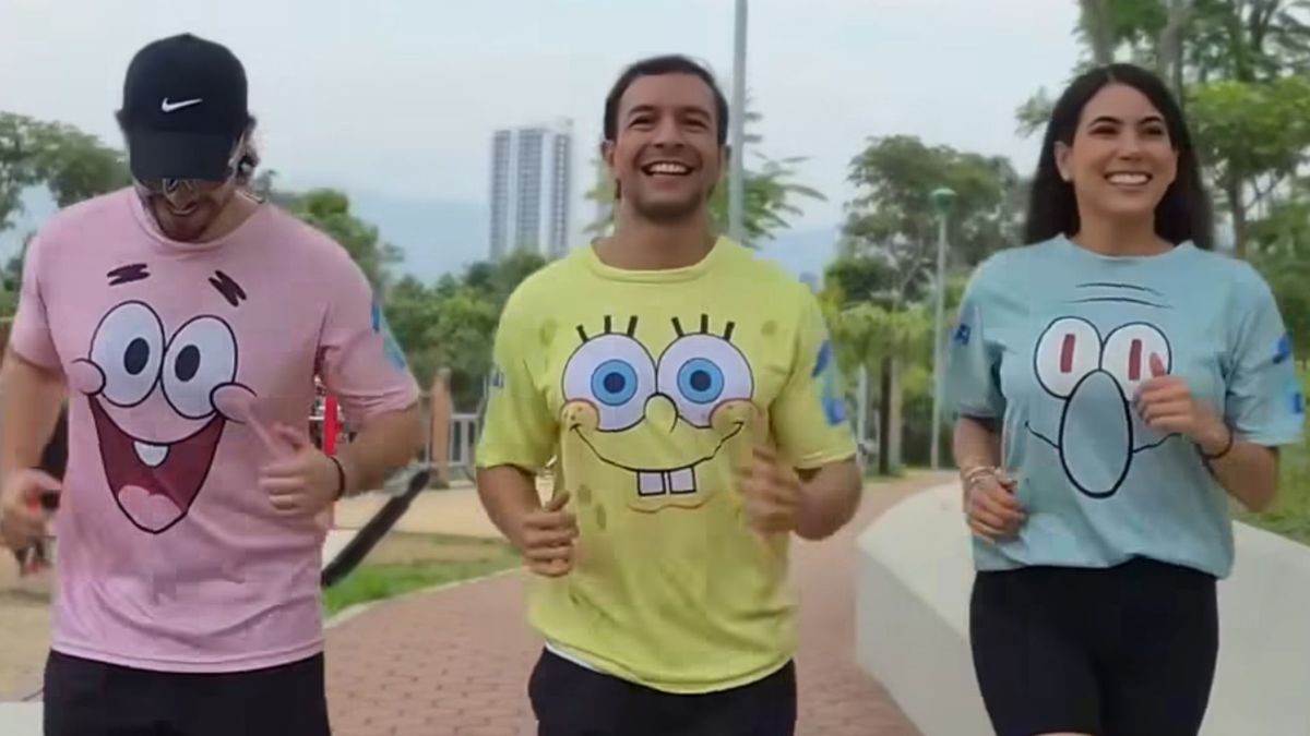 Carrera de Bob Esponja en Bucaramanga