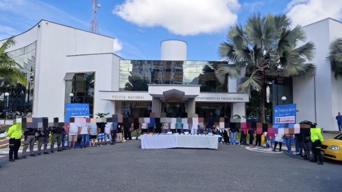 Los operativos se desarrollaron en la ciudad de Armenia y dos municipios del Quindío