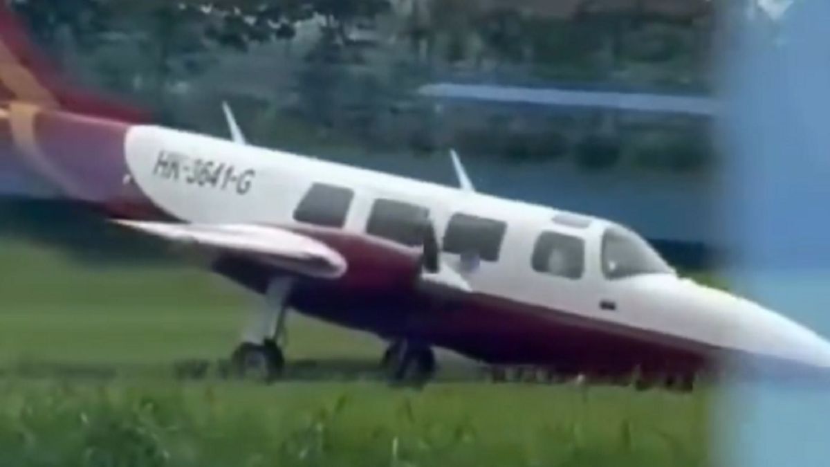 Avioneta aterriza sin tren de aterrizaje en Villavicencio