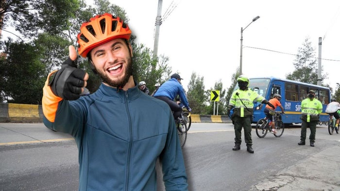 Rutas seguras para ciclistas en Bogotá: así operan los corredores protegidos