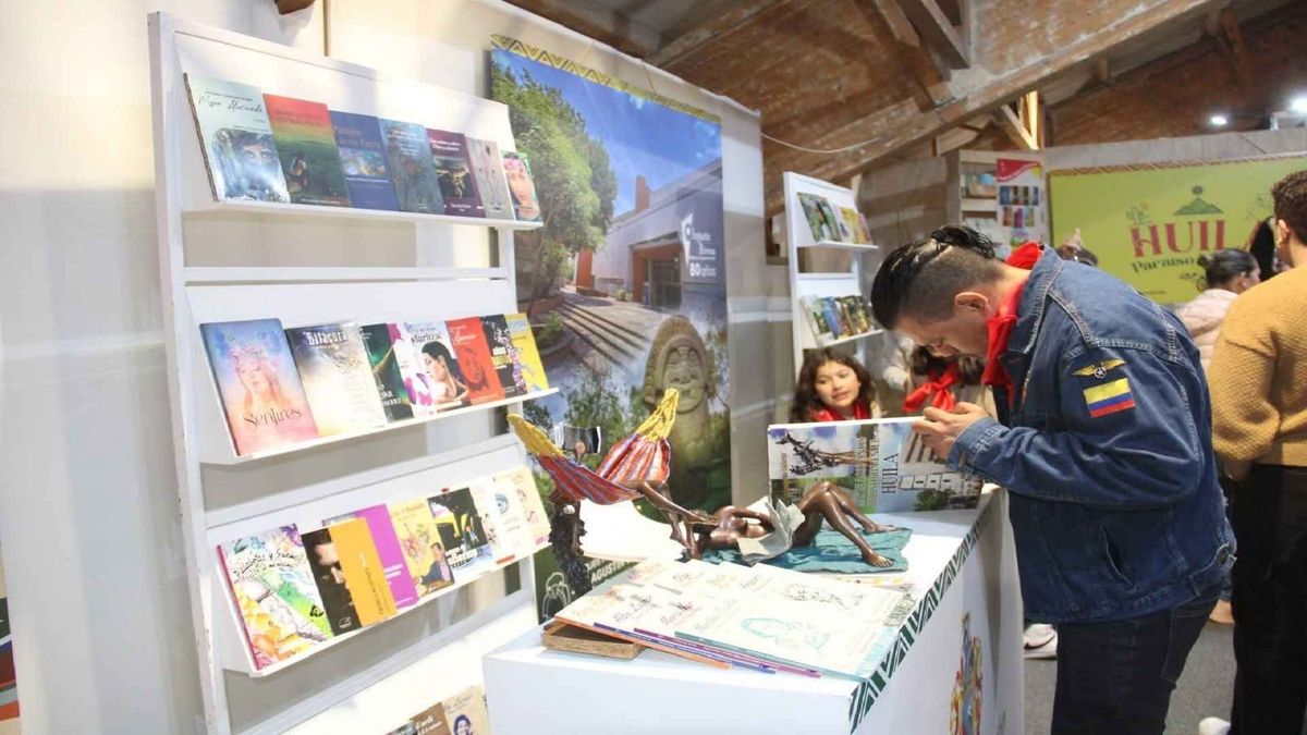 Stand Huila en la FILBo