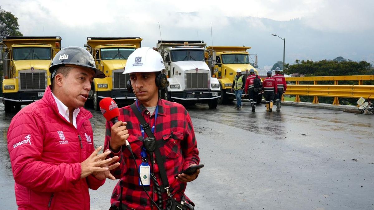 Prueba en la 153 IDU evalúa nuevo puente en Bogotá