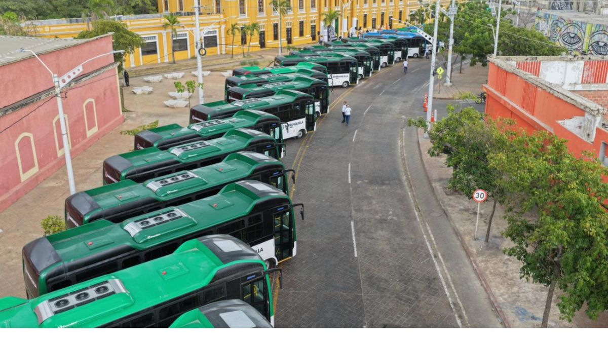 Buses en Barranquilla