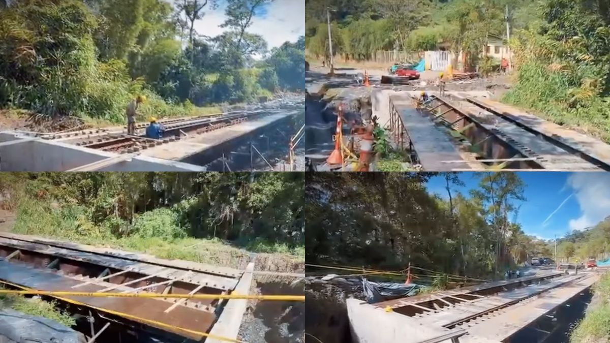 Puente en Guavatá, Santander