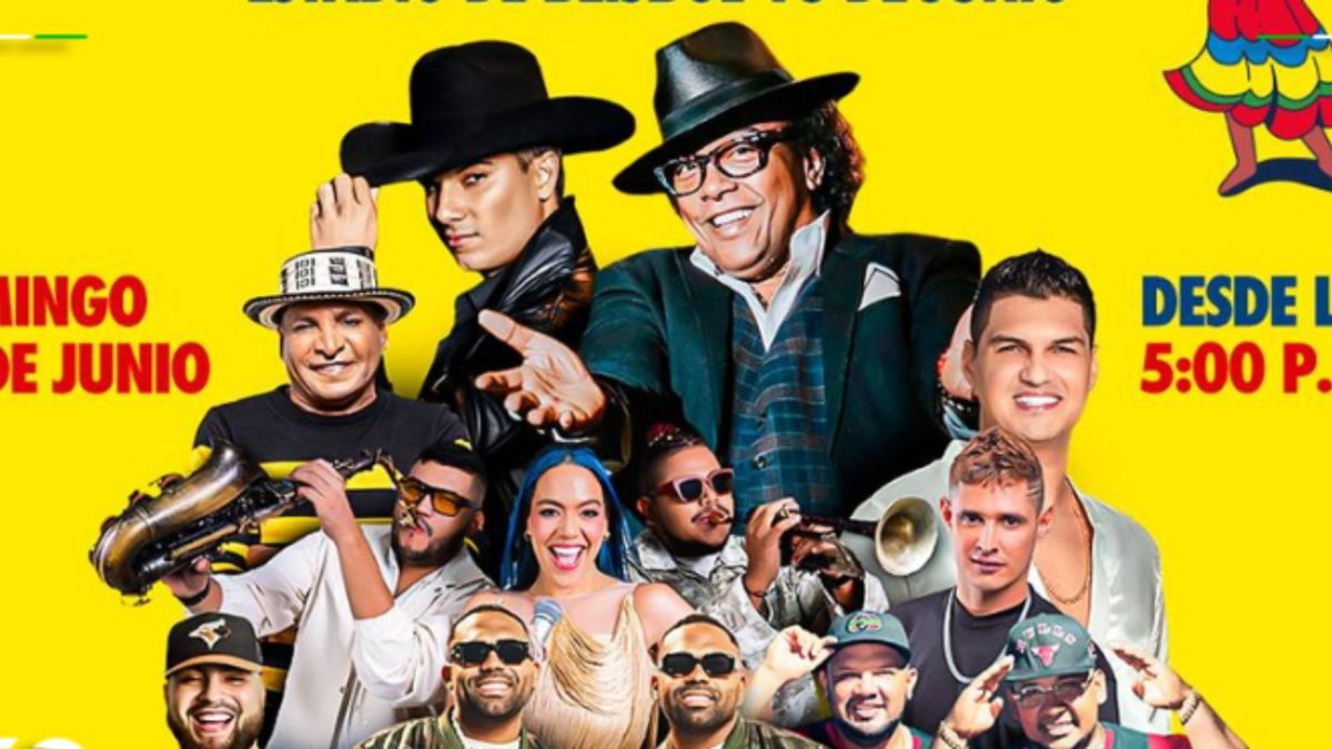 Concierto gratis en Montería