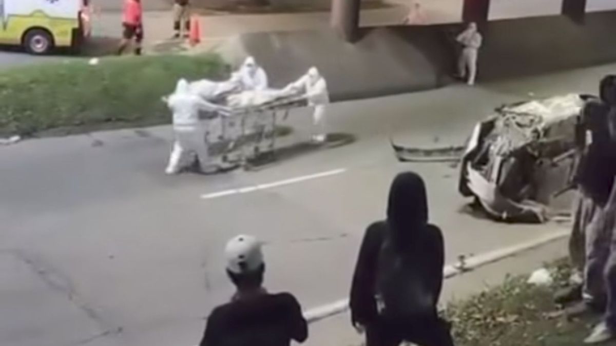 Conductor sin licencia mató a dos habitantes de calle en el centro de Medellín