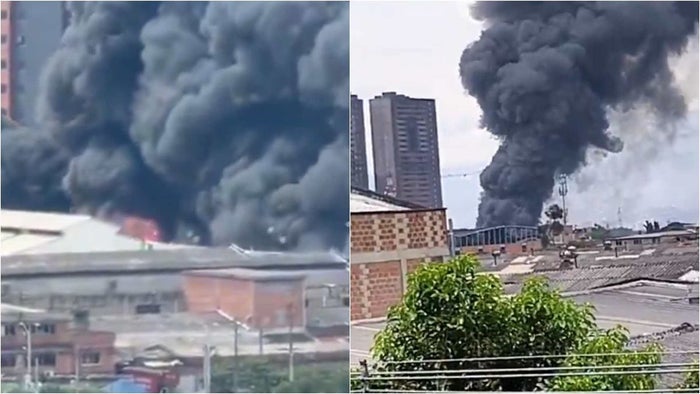 Incendio en Itagüí