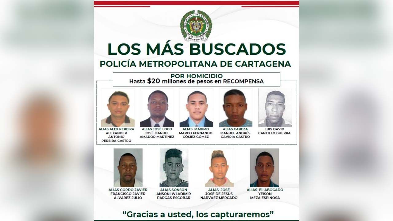 Los más buscados en Cartagena 