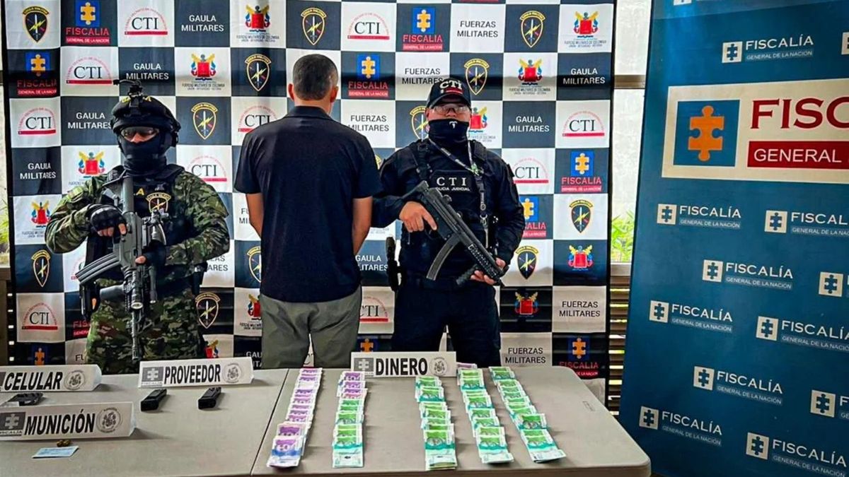 Captura a alias el Flaco, presunto enlace financiero de las disidencias
