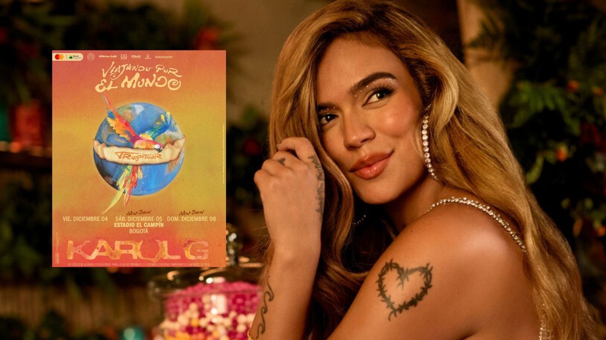 Boletas para concierto de Karol G en Bogotá, nuevas fechas confirmadas