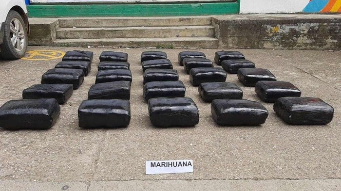 Incautan marihuana en Itagüí