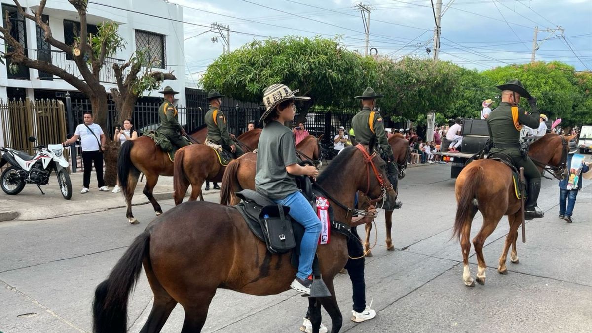Cabalgata en Valledupar