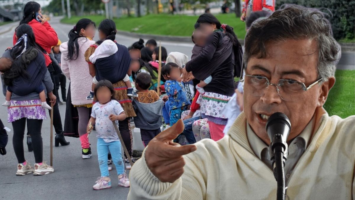 ¿Qué dijo Petro sobre la protesta emberá en Bogotá?