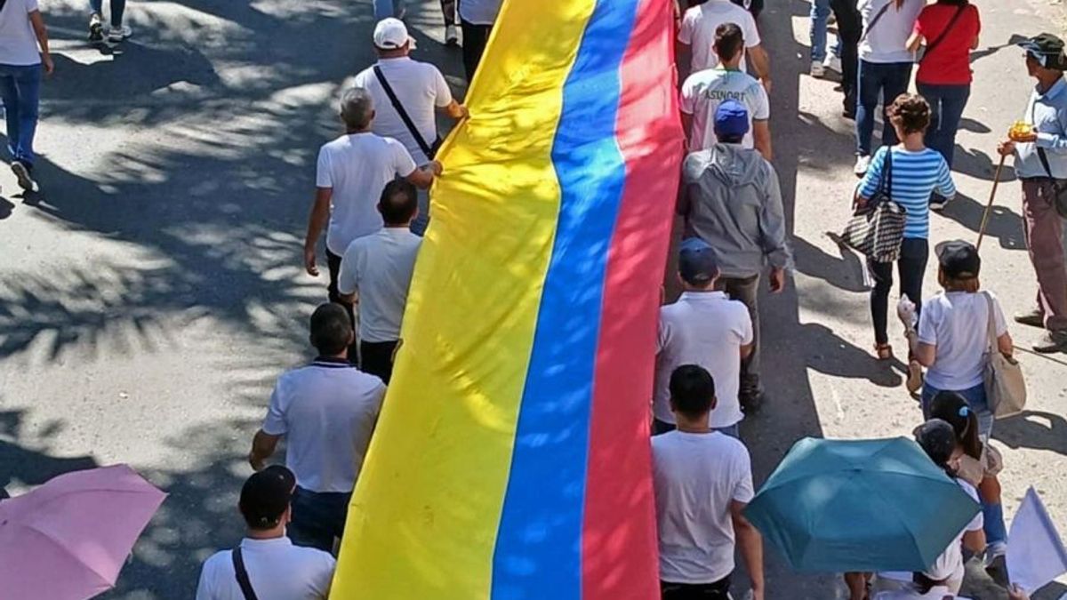 Marcha por la paz en Ocaña