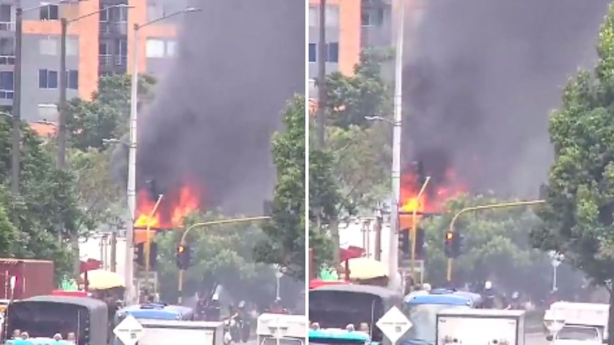 Incendio vehicular en Kennedy: qué pasó en la Av. Cali con calle 8