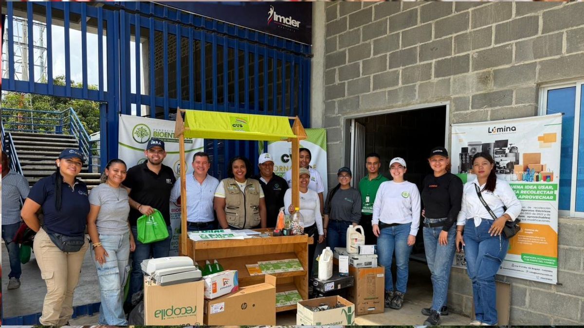 Recolección de residuos en Montería