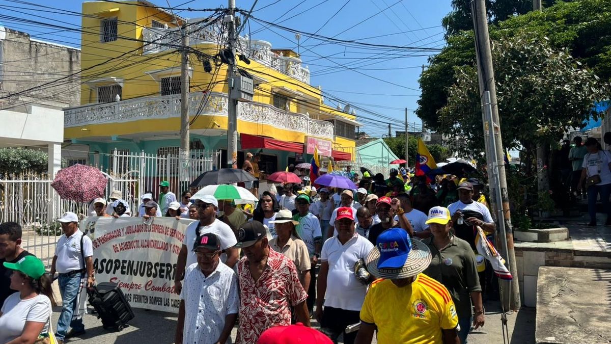 Protestas del 1 de mayo en Cartagena