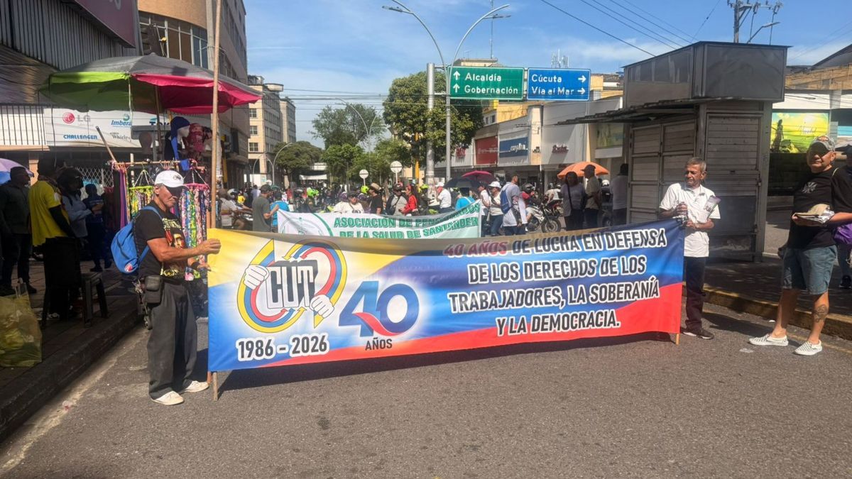 Concluyen en Bucaramanga las movilizaciones del Día del Trabajo en el Parque de los Niños