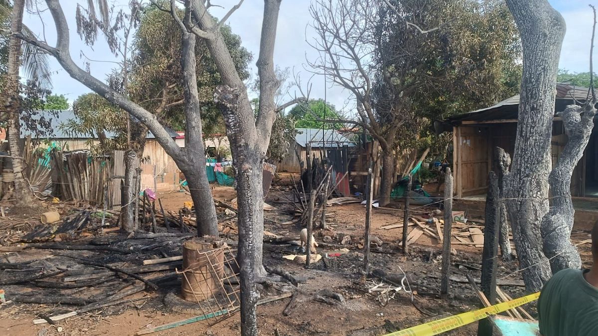 Incendio con camión cisterna en el municipio de Tiquisio