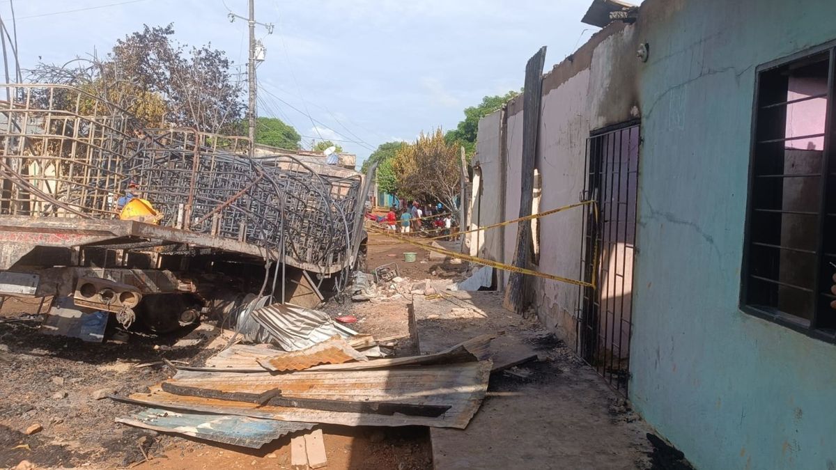 Incendio en Tiquisio, Bolívar
