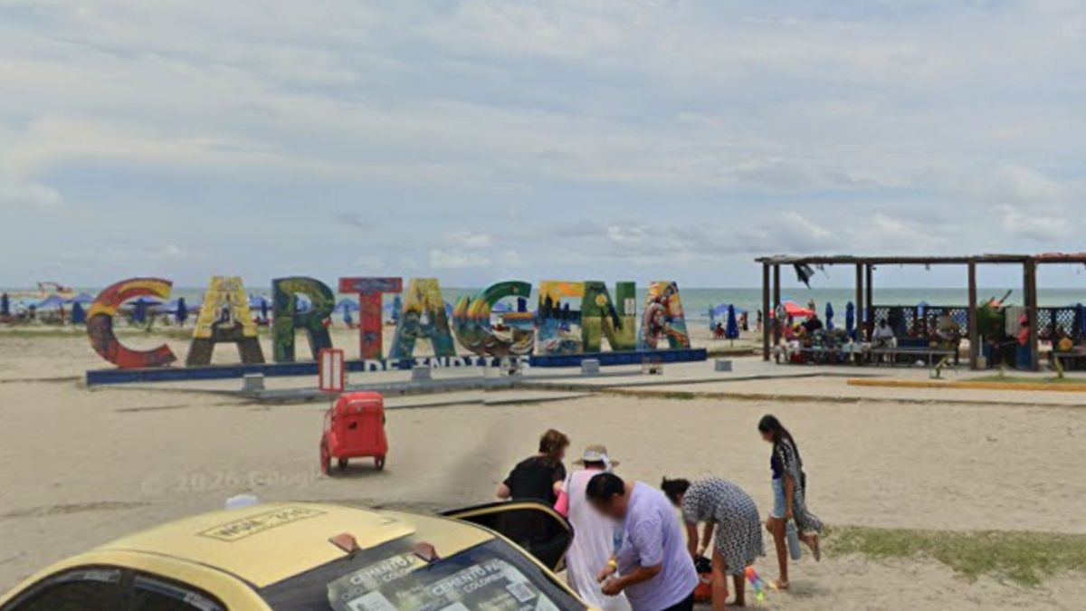 Zona turística al norte de Cartagena