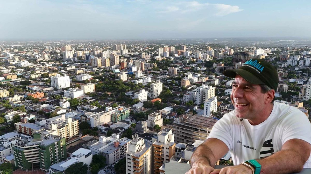 Panorámica de Barranquilla. Imagen de ilustración.