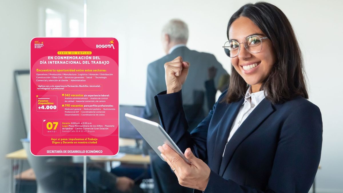 Feria de empleo en Bogotá 2026