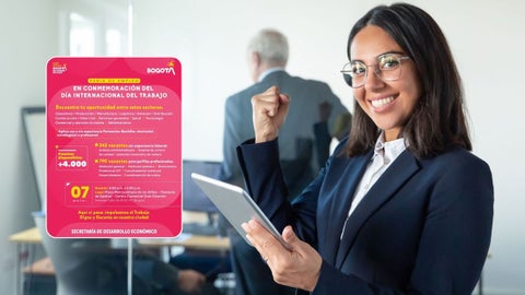 Feria de empleo en Bogotá: 4.000 vacantes en Gran Estación
