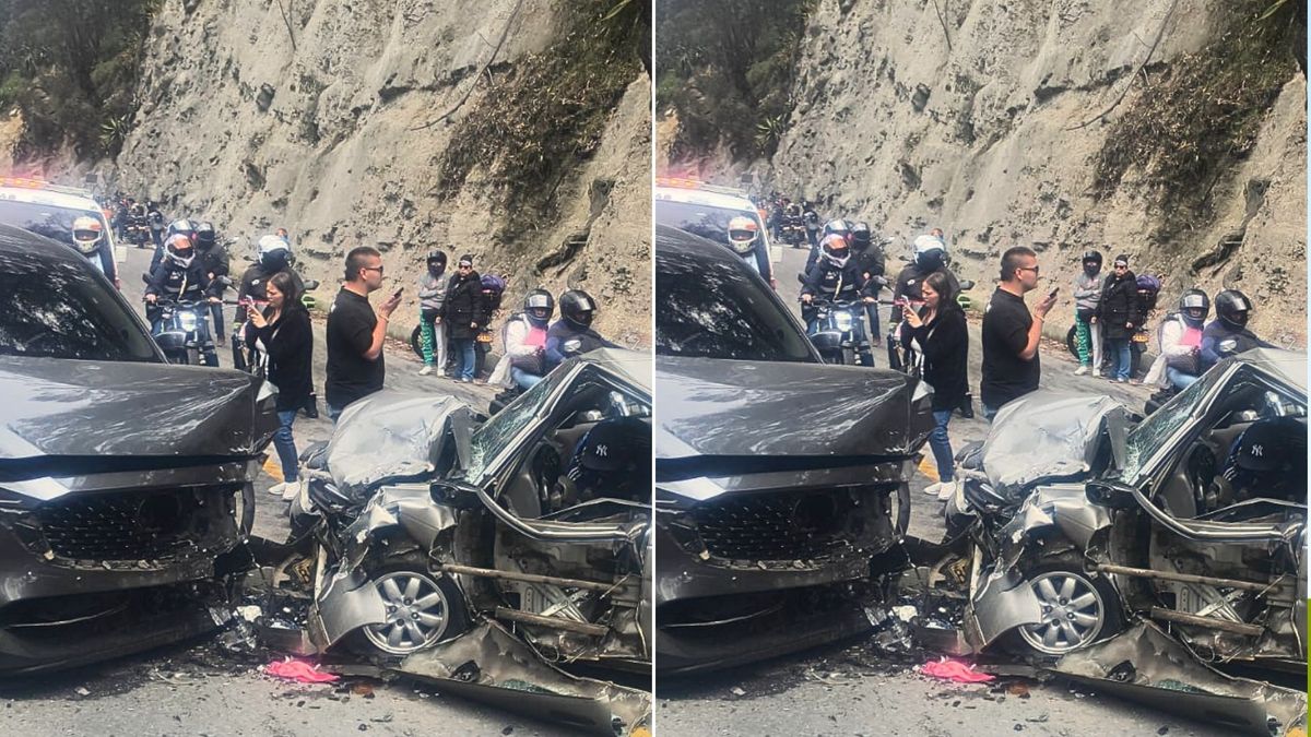 Accidente en Soacha - Mesitas: vía cerrada y trancón