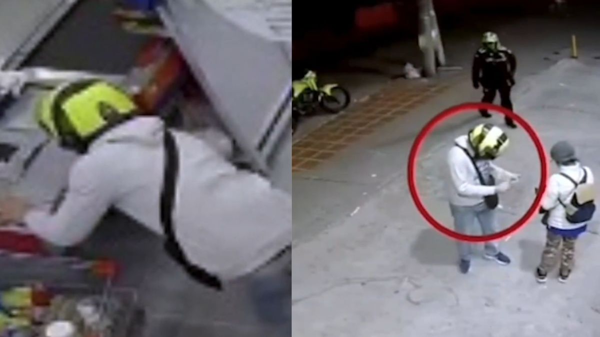 Policía captura al terror de cajas registradoras en Bogotá