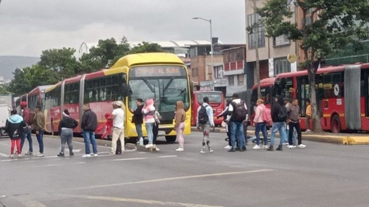Protesta en la Caracas este lunes 4 de mayo de 2026