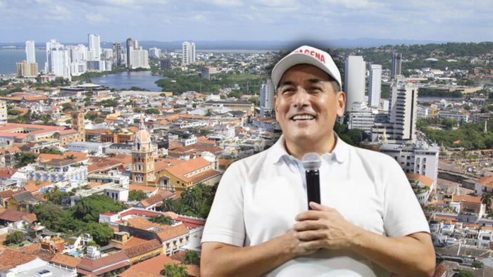 Dumek Turbay invierte $722 mil millones a obras en Cartagena