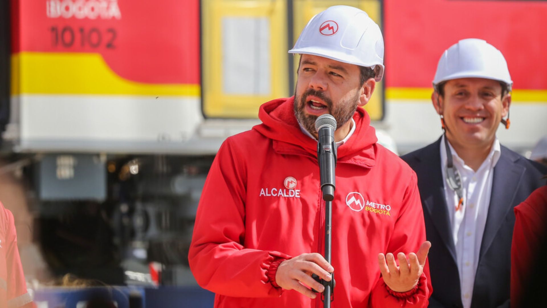 Dentro del desarrollo de la Línea 1 del Metro de Bogotá operan cuatro vehículos auxiliares