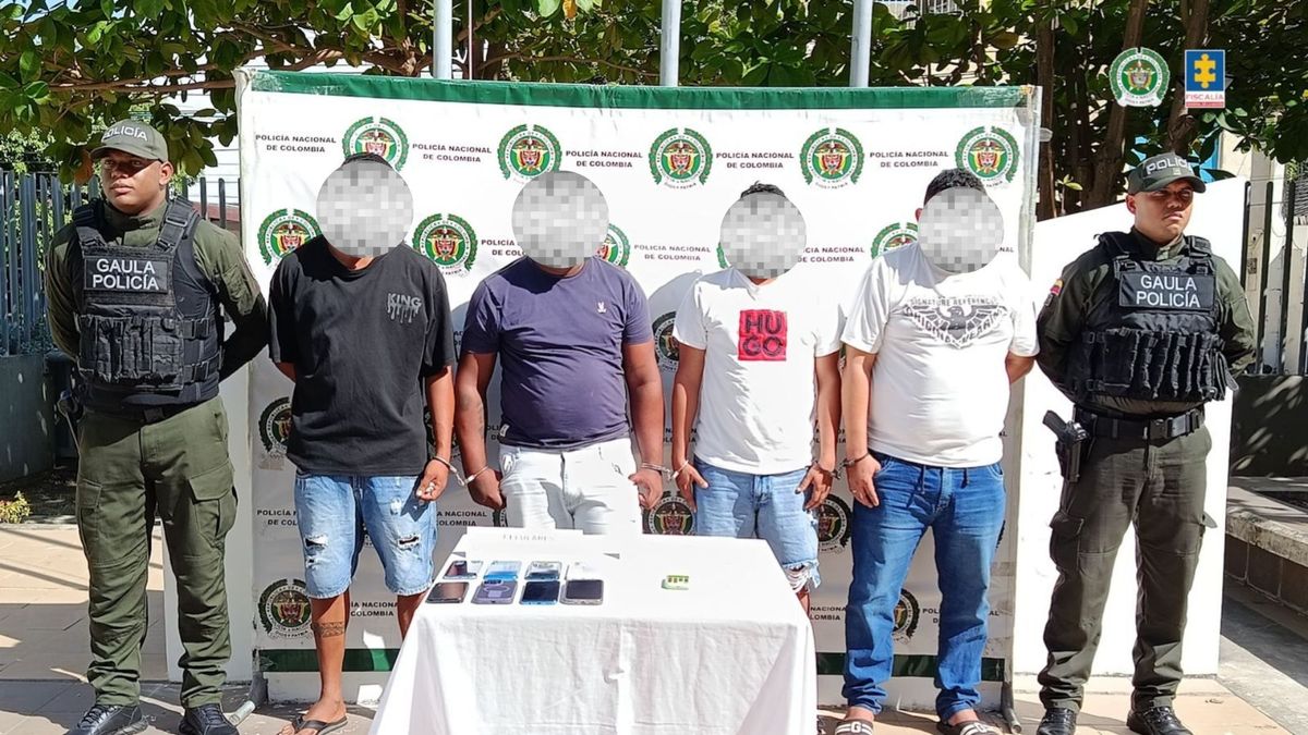 4 señalados de concretar el hurto en diferentes reponsabilidades