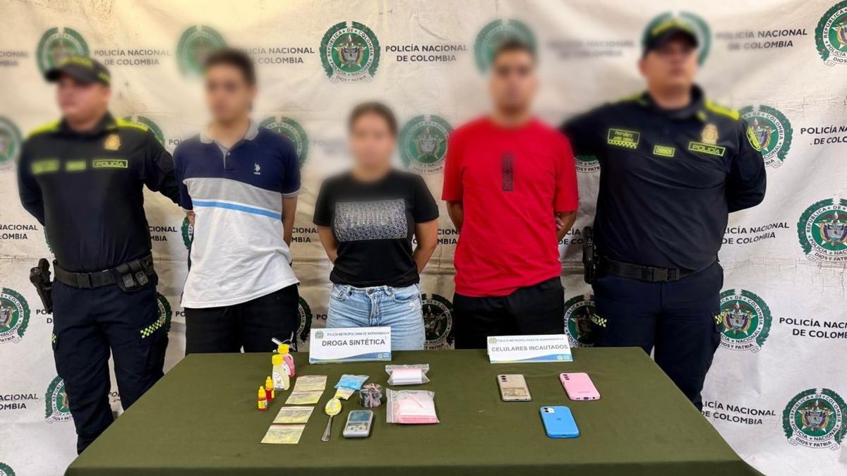 Capturan presuntos distribuidores de droga en Barranquilla