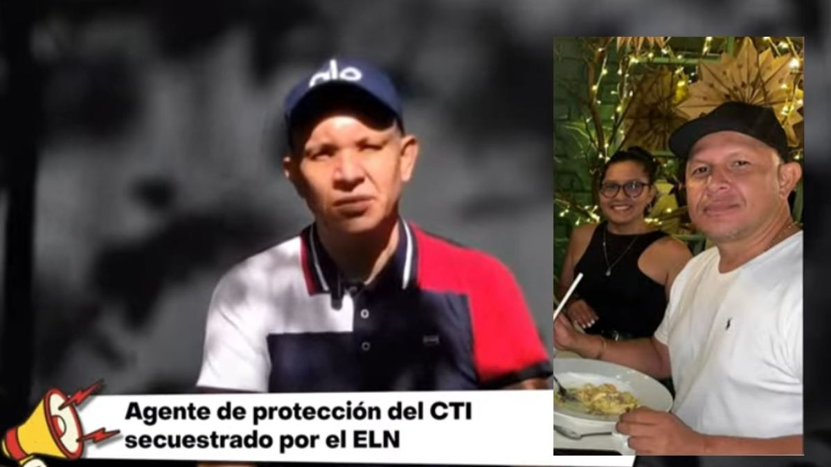 Rodrigo Antonio López Estrada, agente de CTI secuestrado por el ELN