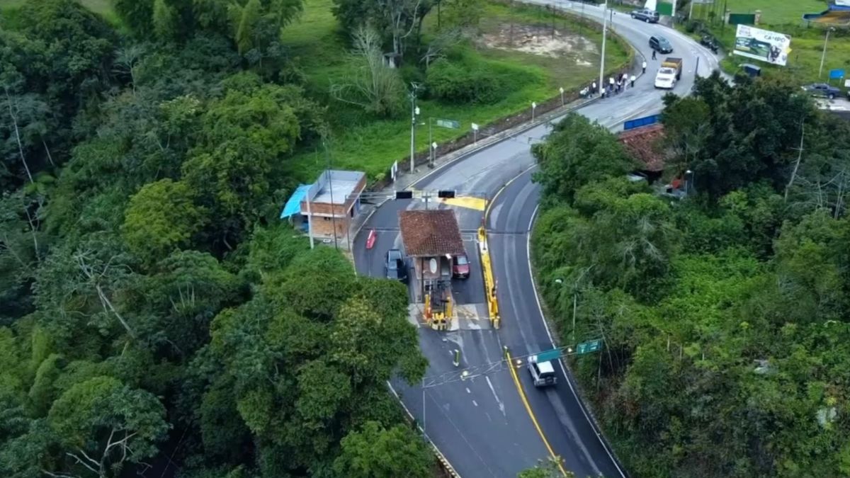 Peaje La Punta - Mesa de Los Santos - Santander