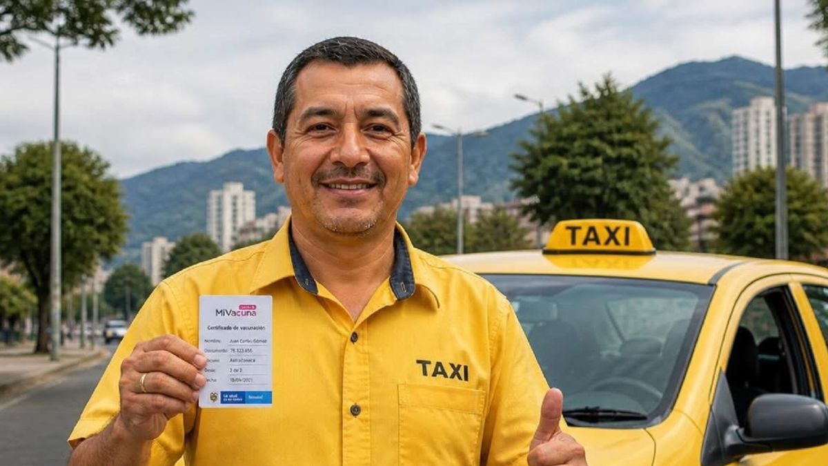 Vacunación taxistas Santander