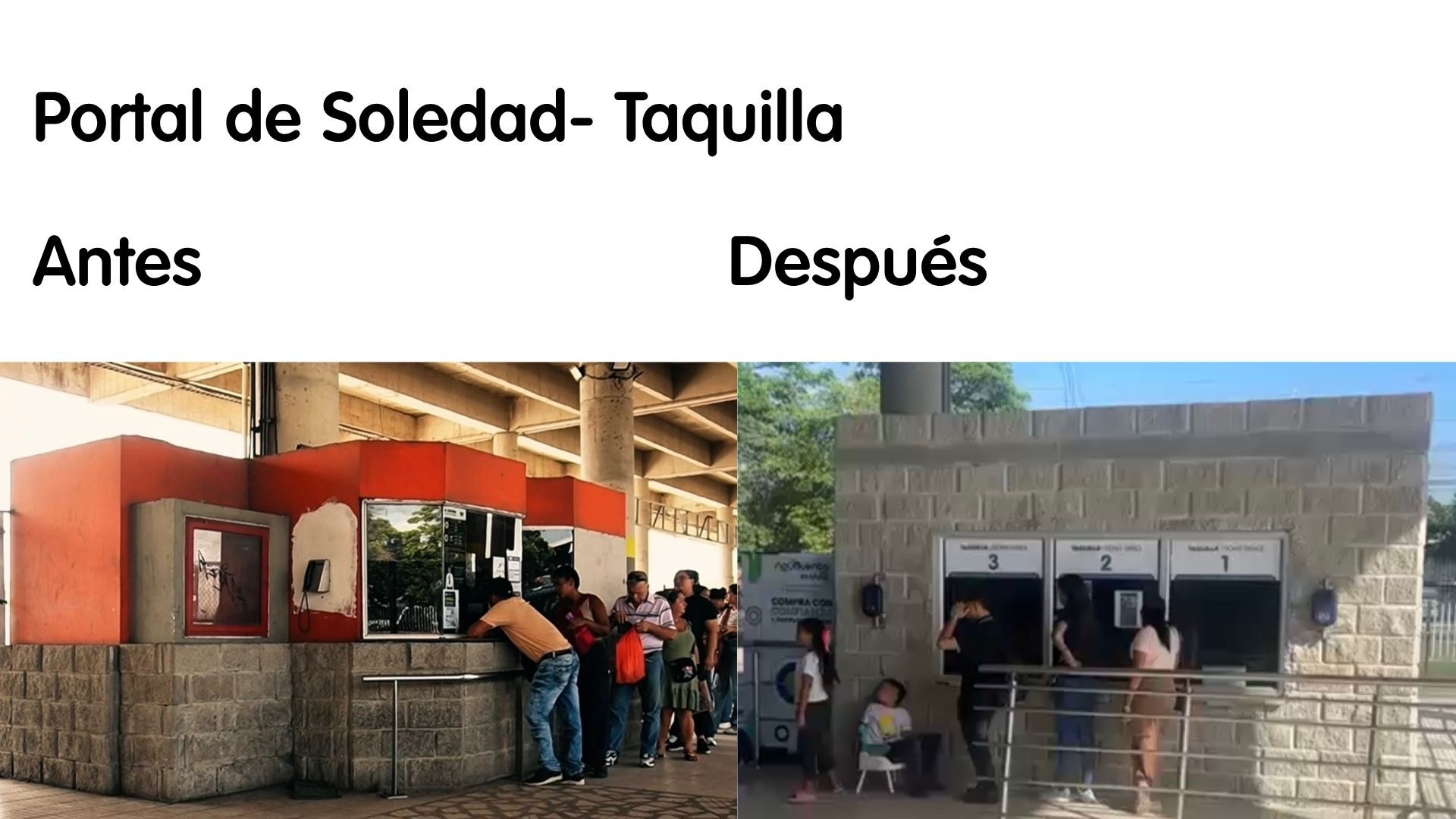 Taquilla del Portal de Soledad