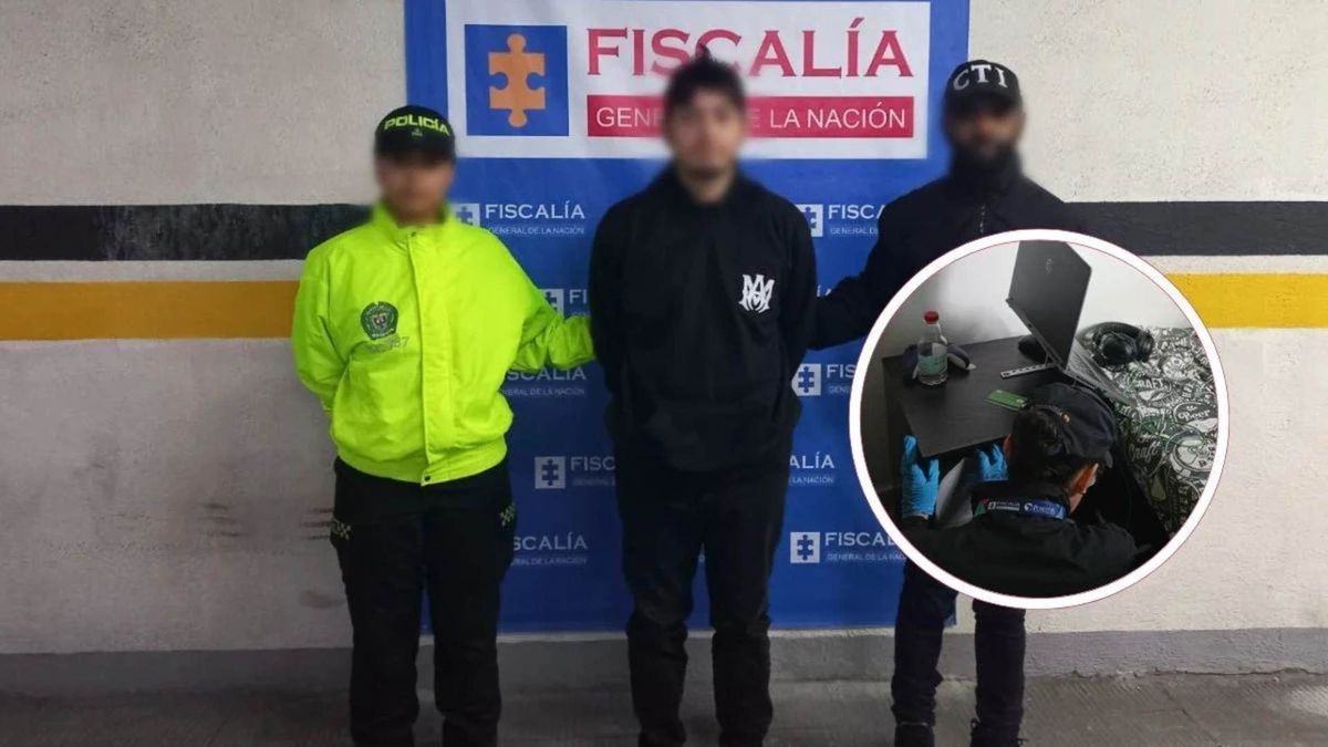 Capturado por divulgación de contenido de menores de edad