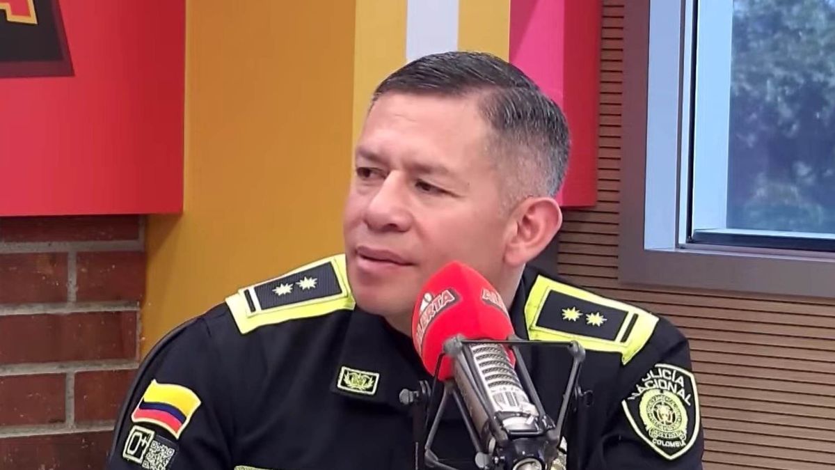 General Giovanni Cristancho Zambrano, comandante de la Policía Metropolitana de Bogotá