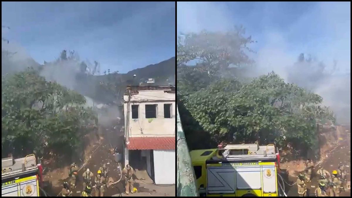 Incendio en Medellín, 9 de mayo de 2026