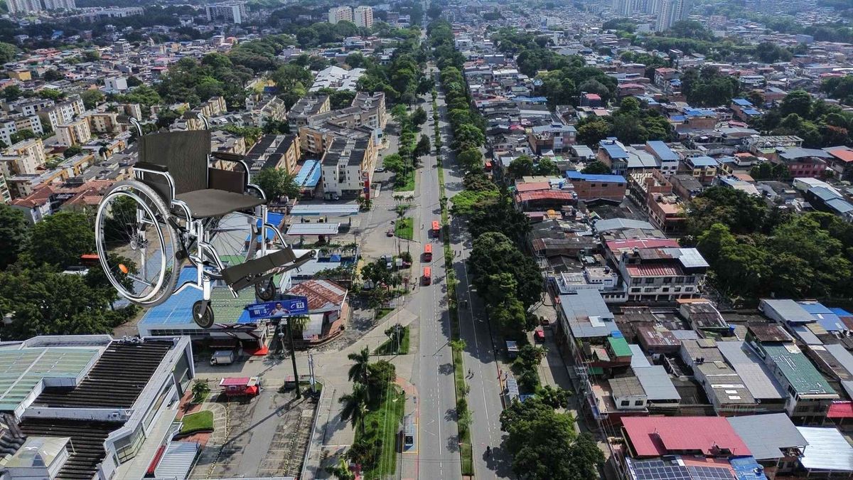 Atentado a hombre en silla de ruedas en Ibagué