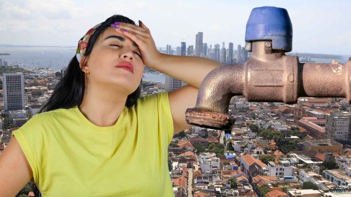 Cortes de agua en Cartagena, 11 al 16 de mayo de 2026
