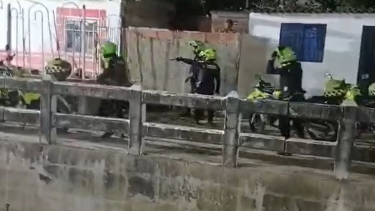 Presunto abuso policial en Barranquilla
