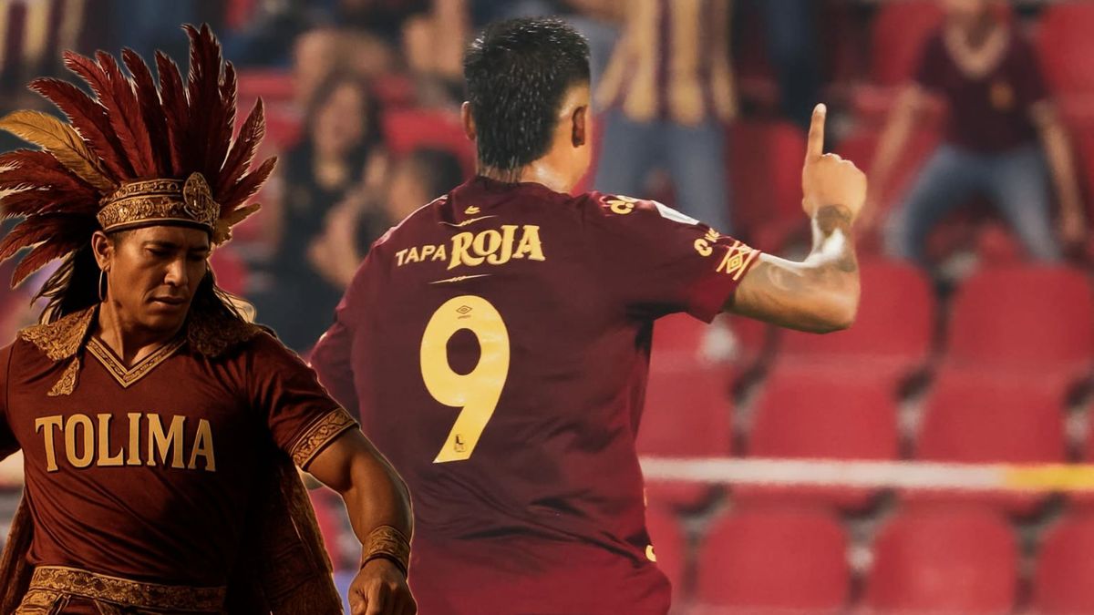 Indio pijao y Luis Sandoval - Deportes Tolima 2026