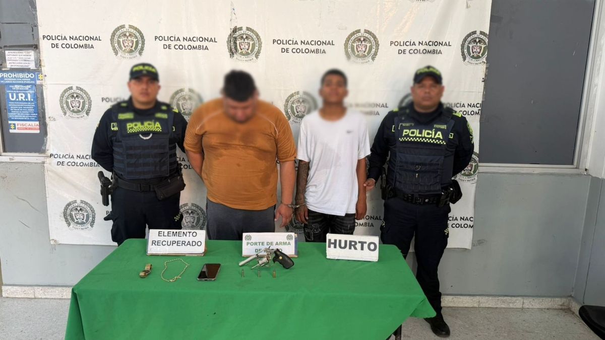 Capturados por hurto en Barranquilla