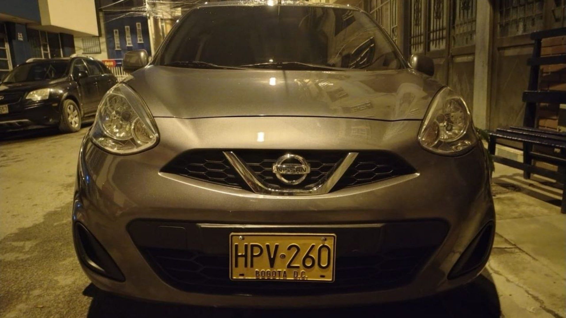 Carro de Darío Forero