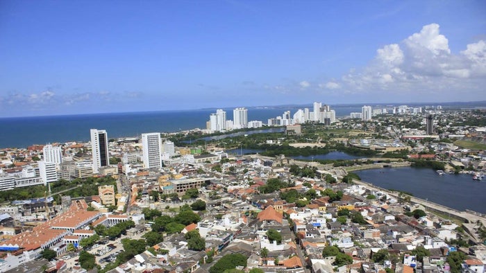 Panorámica de Cartagena.