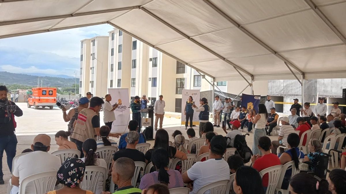 Entrega de viviendas a familias damnificadas en Cúcuta